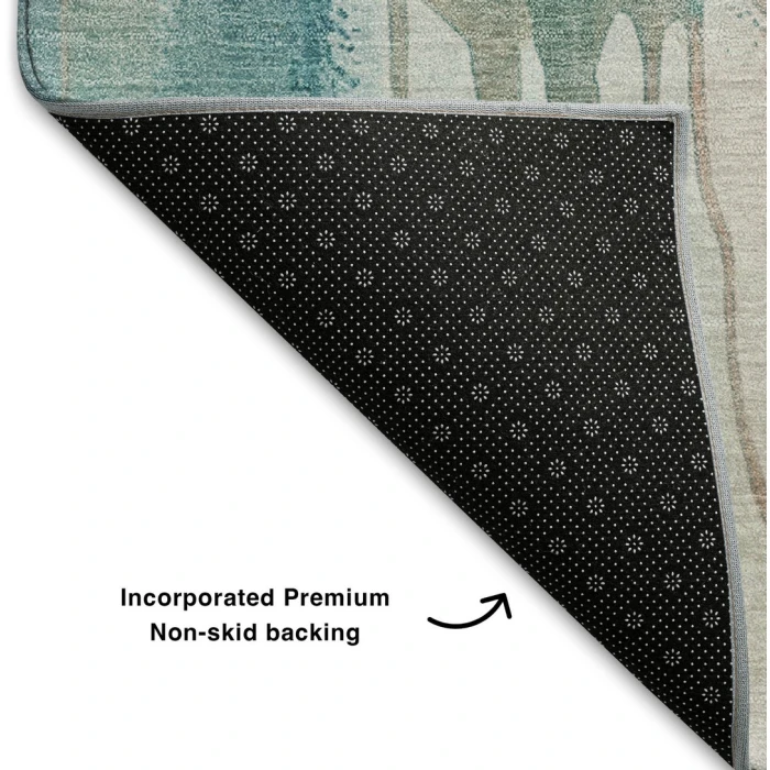 Addison Mayfield Teal AMF2019 2ft. 3in. x 7ft. 6in. Rect. Rug