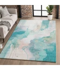 Addison Mayfield Teal AMF2019 2ft. 3in. x 7ft. 6in. Rect. Rug
