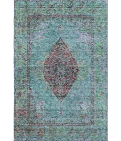 Addison Mayfield Teal AMF2021 2ft. 3in. x 7ft. 6in. Rect. Rug