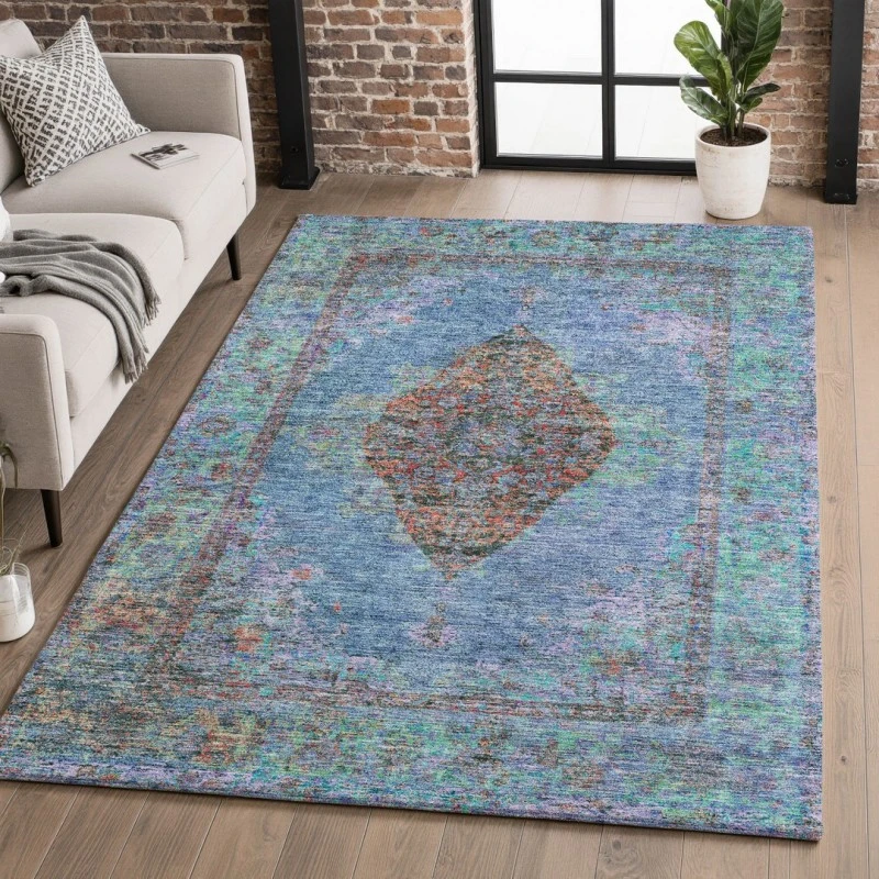 Addison Mayfield Blue AMF2021 8ft. x 10ft. Rect. Rug