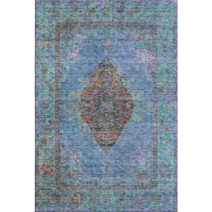 Addison Mayfield Blue AMF2021 2ft. 3in. x 7ft. 6in. Rect. Rug