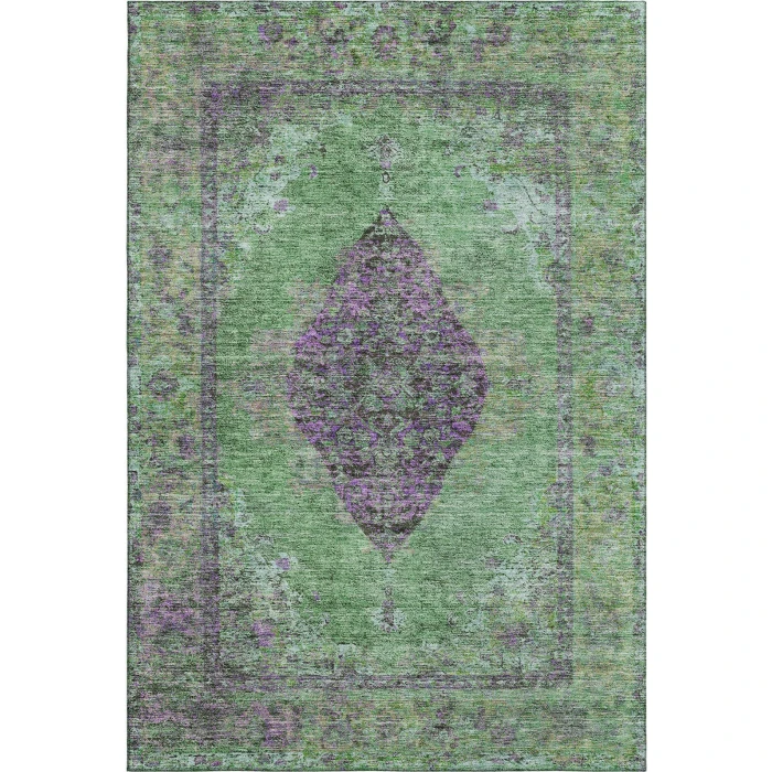Addison Mayfield Green AMF2021 2ft. 3in. x 7ft. 6in. Rect. Rug