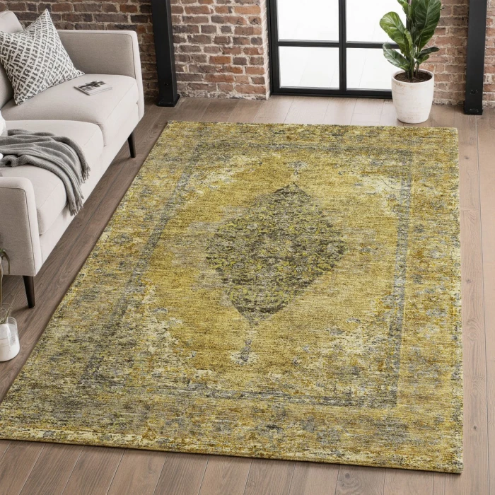 Addison Mayfield Gold AMF2021 9ft. x 12ft. Rect. Rug