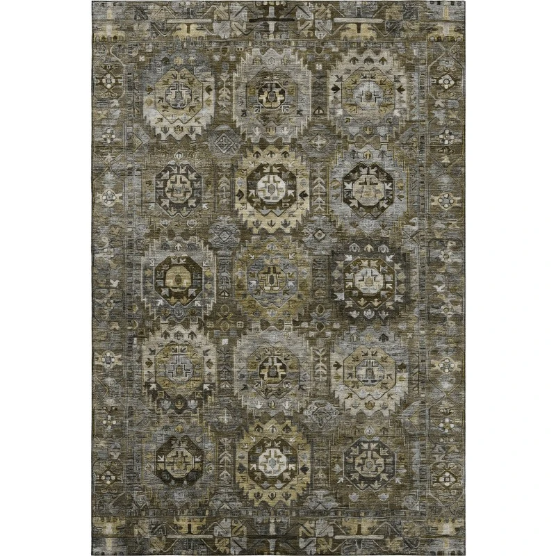 Addison Mayfield Brown AMF2024 2ft. 3in. x 7ft. 6in. Rect. Rug
