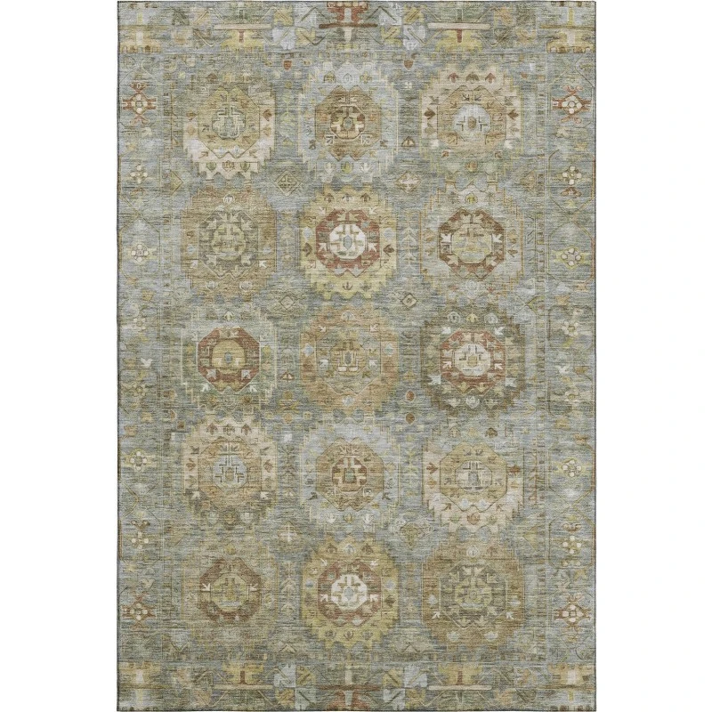 Addison Mayfield Green AMF2024 - 8ft. Round Rug