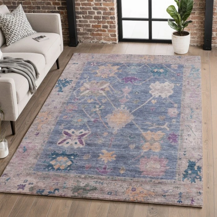 Addison Mayfield Blue AMF2025 5ft. x 7ft. 6in. Rect. Rug
