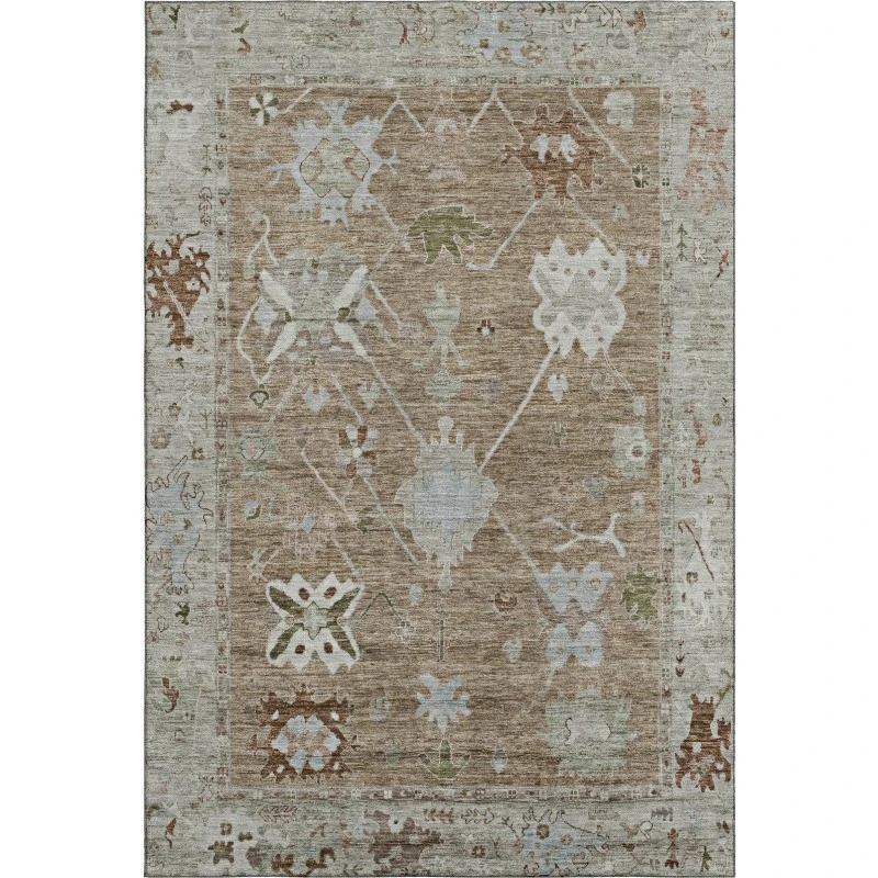 Addison Mayfield Brown AMF2025 5ft. x 7ft. 6in. Rect. Rug
