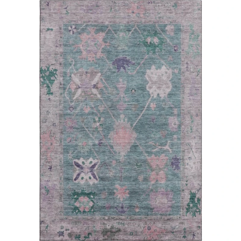 Addison Mayfield Green AMF2025 - 8ft. Round Rug