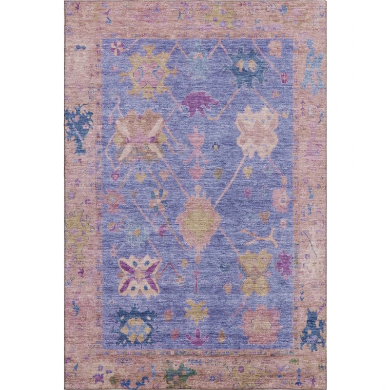 Addison Mayfield Purple AMF2025 5ft. x 7ft. 6in. Rect. Rug