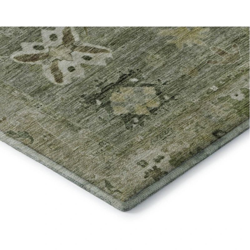 Addison Mayfield Green AMF2025 - 8ft. Round Rug