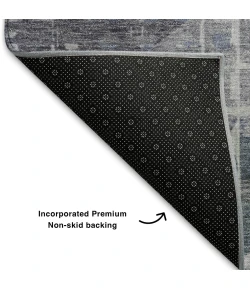 Addison Mayfield Blue AMF2026 - 8ft. Round Rug