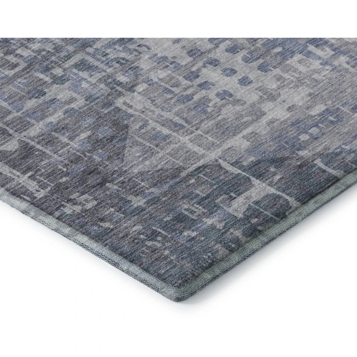 Addison Mayfield Blue AMF2026 - 8ft. Round Rug