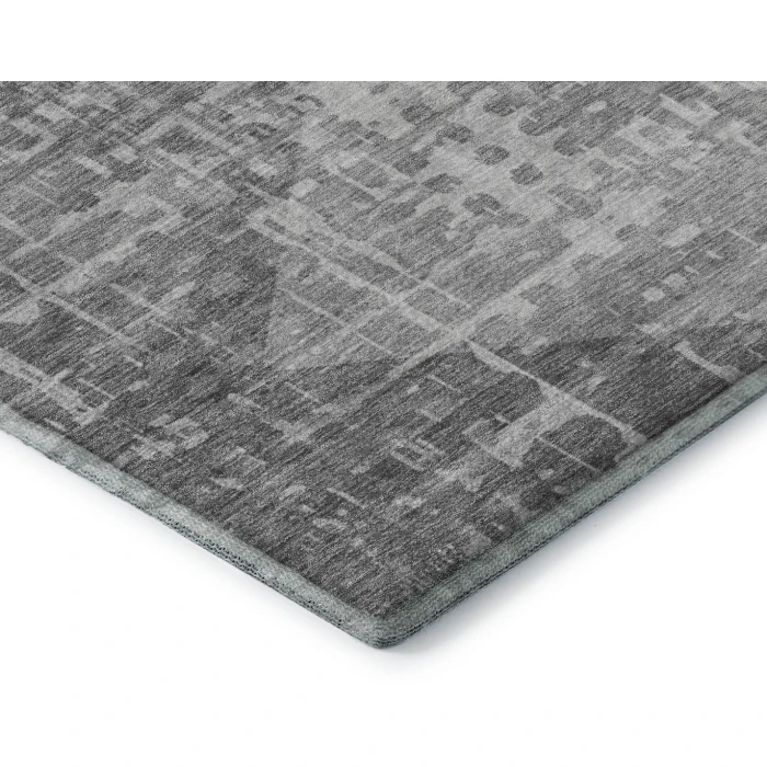 Addison Mayfield Gray AMF2026 - 8ft. Round Rug