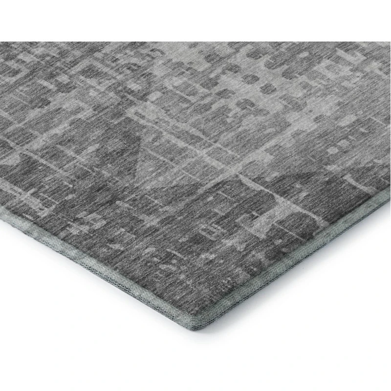 Addison Mayfield Gray AMF2026 - 8ft. Round Rug