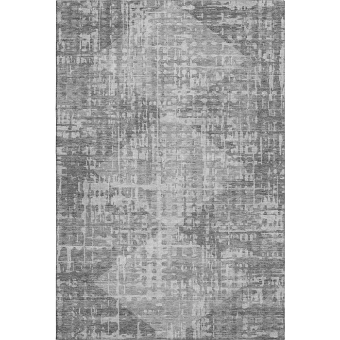 Addison Mayfield Gray AMF2026 - 8ft. Round Rug