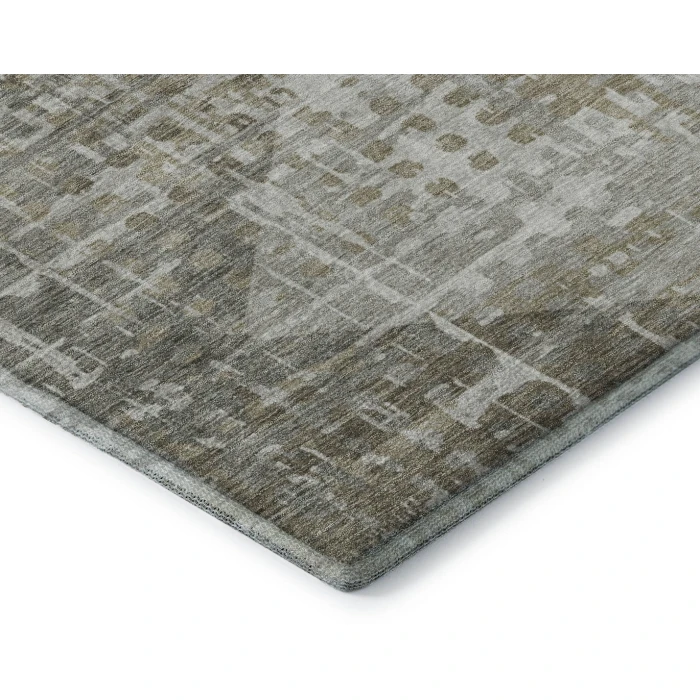 Addison Mayfield Gray AMF2026 - 8ft. Round Rug