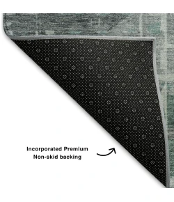 Addison Mayfield Teal AMF2026 - 8ft. Round Rug