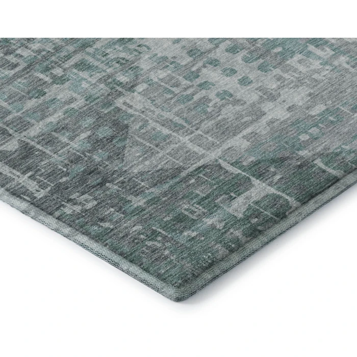 Addison Mayfield Teal AMF2026 - 8ft. Round Rug