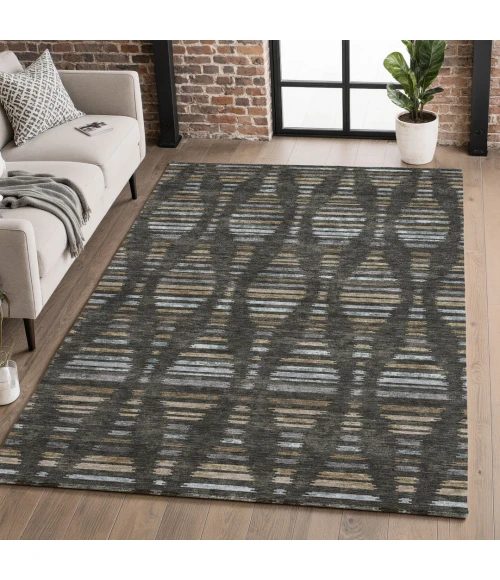 Addison Mayfield Brown AMF2027 9ft. x 12ft. Rect. Rug