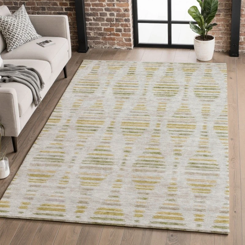 Addison Mayfield Ivory AMF2027 - 8ft. Round Rug