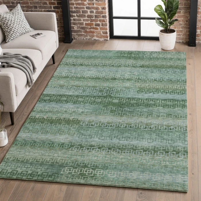 Addison Mayfield Green AMF2029 9ft. x 12ft. Rect. Rug