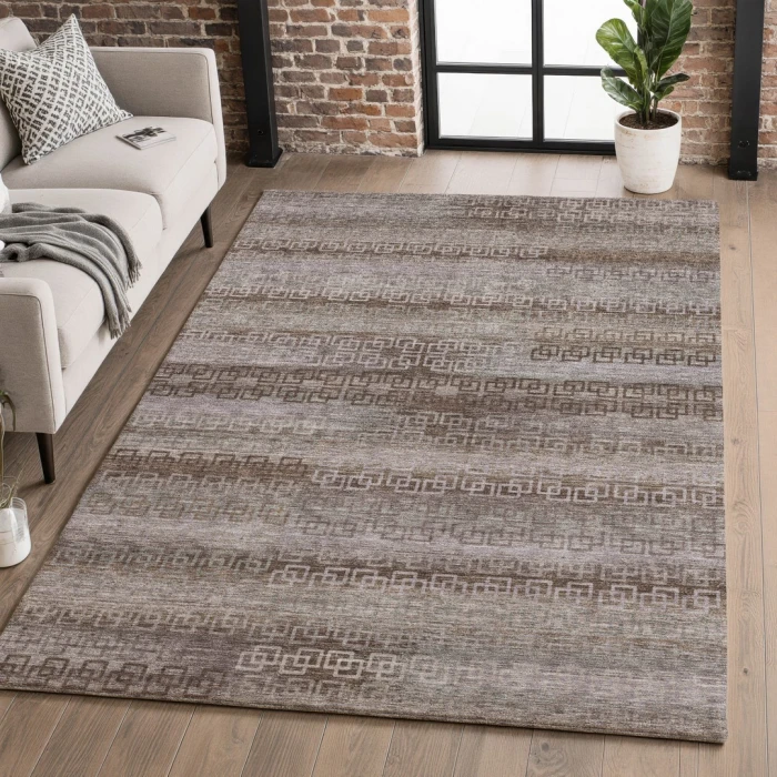 Addison Mayfield Brown AMF2029 8ft. x 10ft. Rect. Rug