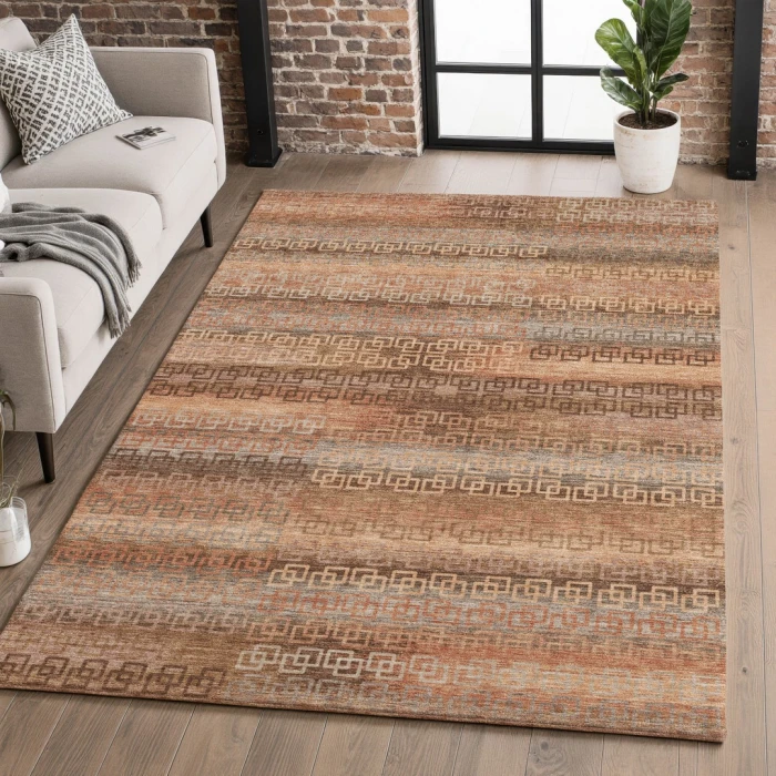 Addison Mayfield Orange AMF2029 8ft. x 10ft. Rect. Rug