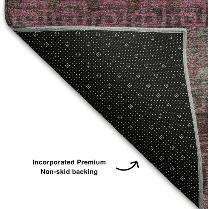 Addison Mayfield Pink AMF2029 - 8ft. Round Rug