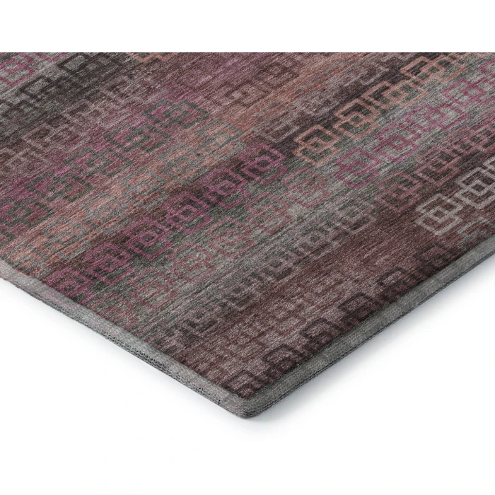 Addison Mayfield Pink AMF2029 - 8ft. Round Rug