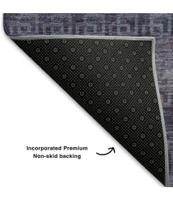 Addison Mayfield Purple AMF2029 2ft. 3in. x 7ft. 6in. Rect. Rug