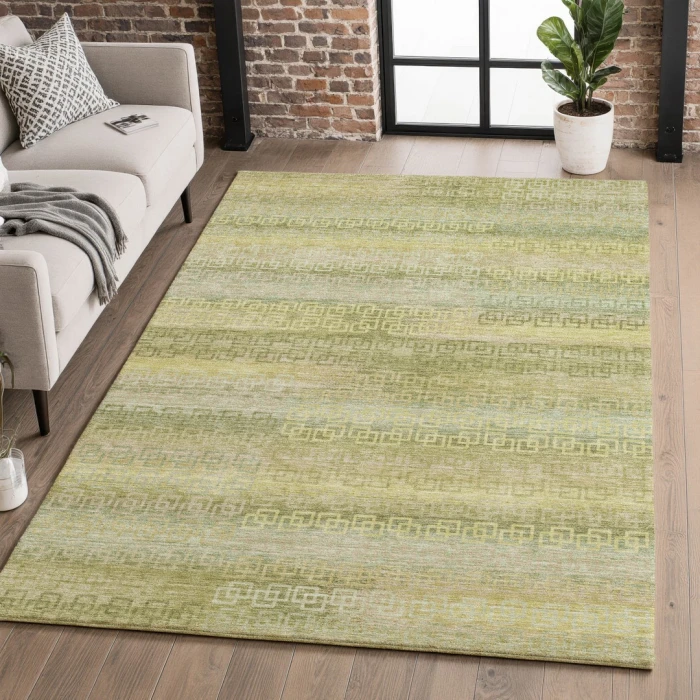 Addison Mayfield Green AMF2029 5ft. x 7ft. 6in. Rect. Rug