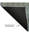 Addison Mayfield Teal AMF2029 9ft. x 12ft. Rect. Rug