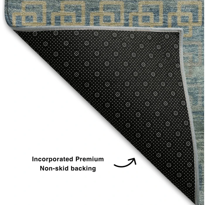 Addison Mayfield Teal AMF2029 9ft. x 12ft. Rect. Rug