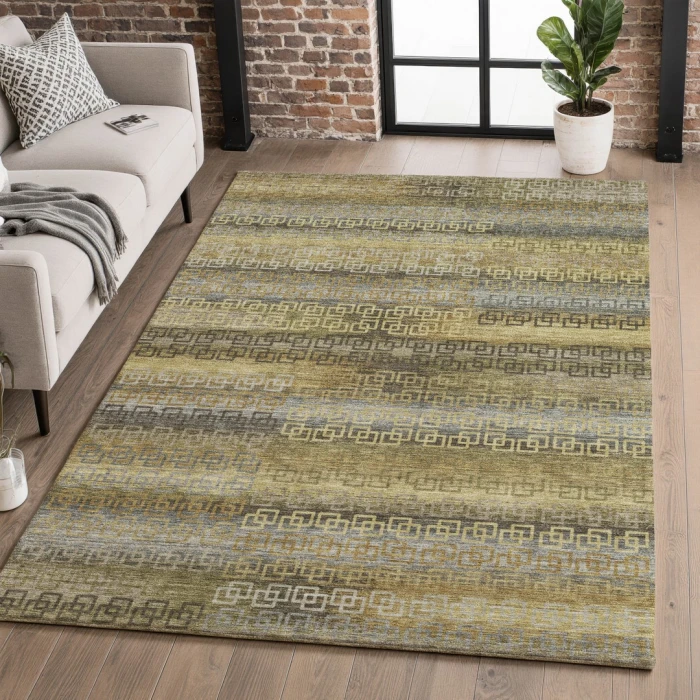 Addison Mayfield Gold AMF2029 8ft. x 10ft. Rect. Rug