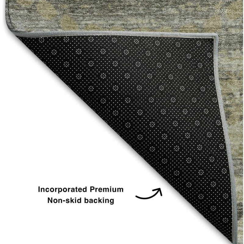 Addison Mayfield Gray AMF2030 - 8ft. Round Rug