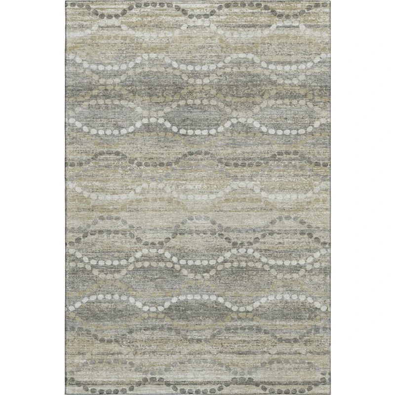 Addison Mayfield Gray AMF2030 - 8ft. Round Rug