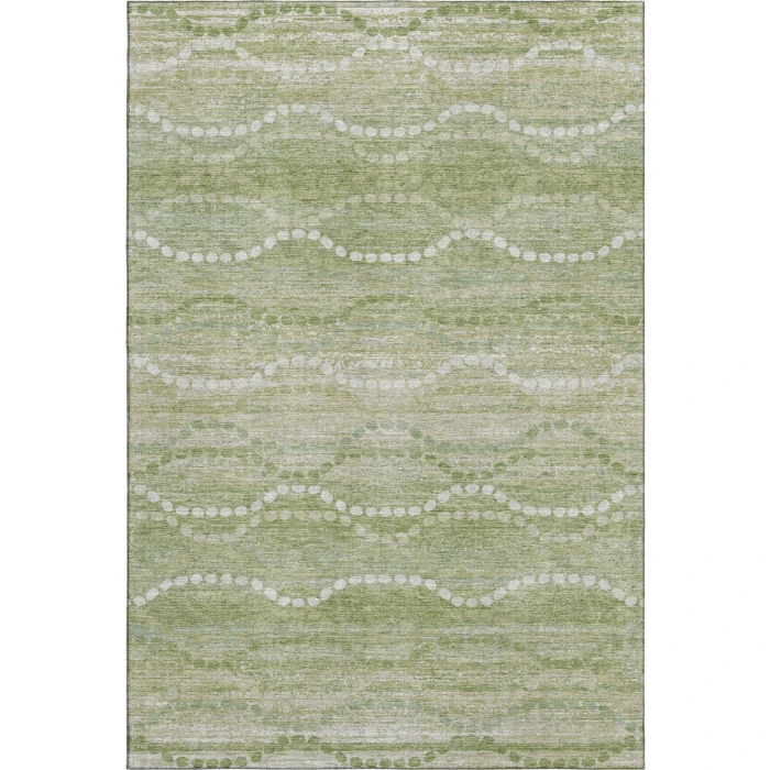 Addison Mayfield Green AMF2030 - 8ft. Round Rug
