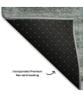 Addison Mayfield Teal AMF2030 8ft. x 10ft. Rect. Rug