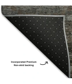 Addison Mayfield Brown AMF2031 2ft. 3in. x 7ft. 6in. Rect. Rug