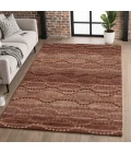 Addison Mayfield Orange AMF2031 - 8ft. Round Rug