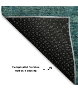 Addison Mayfield Teal AMF2031 2ft. 3in. x 7ft. 6in. Rect. Rug