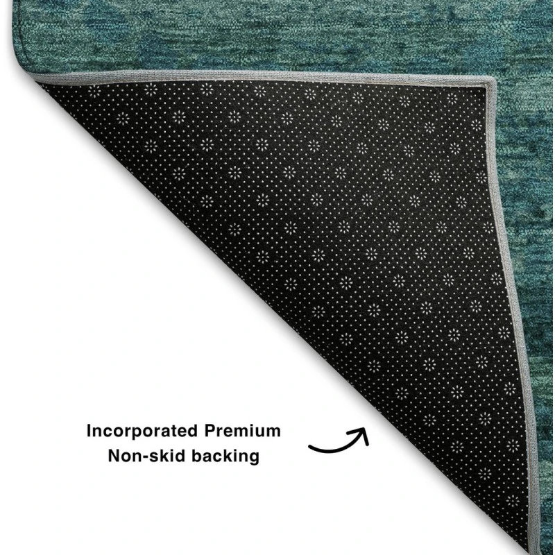 Addison Mayfield Teal AMF2031 - 8ft. Round Rug