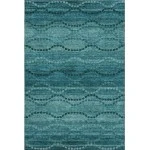 Addison Mayfield Teal AMF2031 - 8ft. Round Rug