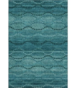 Addison Mayfield Teal AMF2031 2ft. 3in. x 7ft. 6in. Rect. Rug