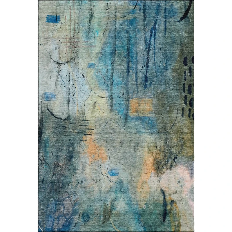 Addison Mayfield Teal AMF2032 8ft. x 10ft. Rect. Rug