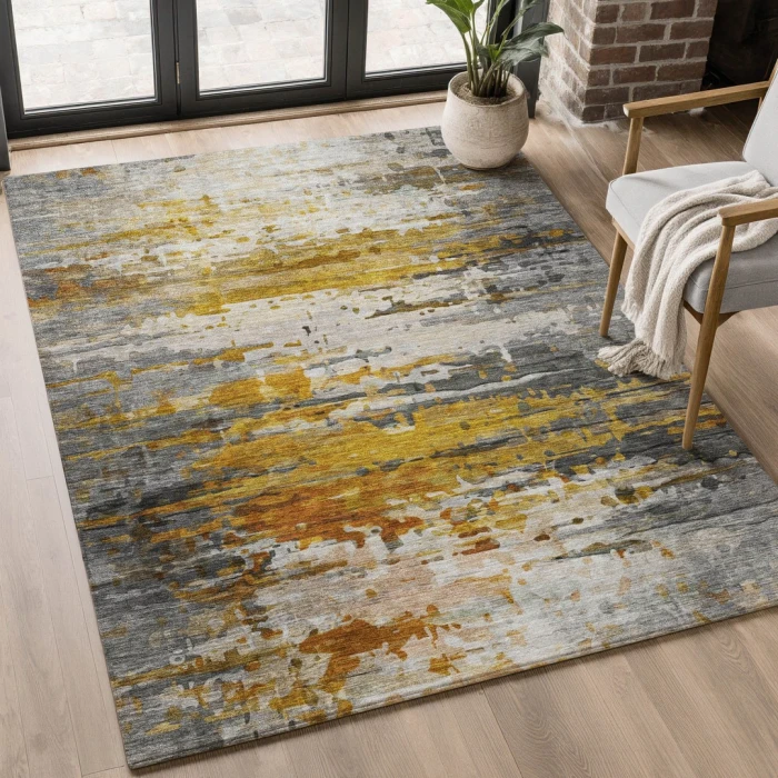Addison Mayfield Orange AMF2034 8ft. x 10ft. Rect. Rug