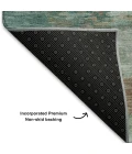 Addison Mayfield Teal AMF2034 8ft. x 10ft. Rect. Rug