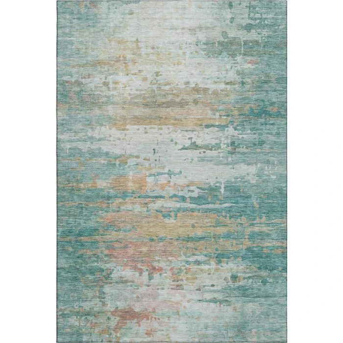 Addison Mayfield Teal AMF2034 8ft. x 10ft. Rect. Rug