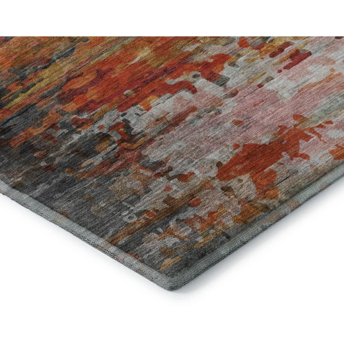 Addison Mayfield Orange AMF2034 5ft. x 7ft. 6in. Rect. Rug