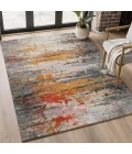 Addison Mayfield Orange AMF2034 5ft. x 7ft. 6in. Rect. Rug